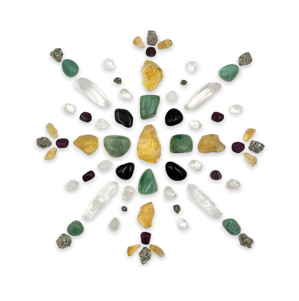 Abundance Crystal Grid