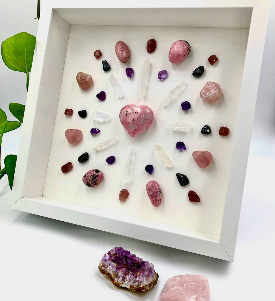 Bursting With Love Crystal Grid | Le Petit Crystal