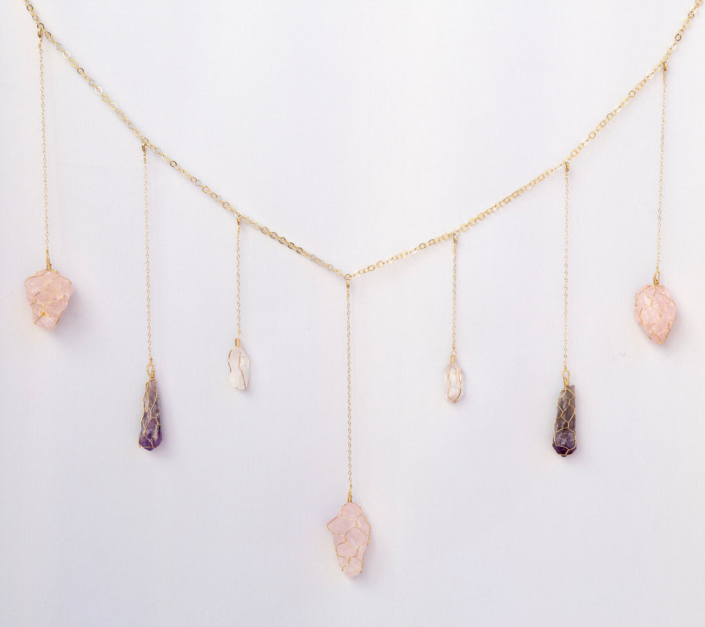 Garland / Wall Necklace - Big Love | Le Petit Crystal