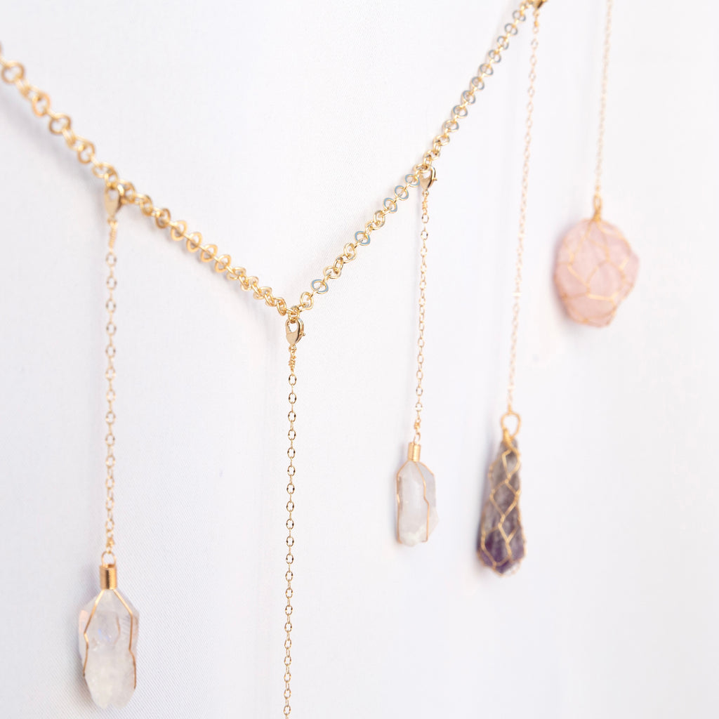 Garland / Wall Necklace - Big Love | Le Petit Crystal