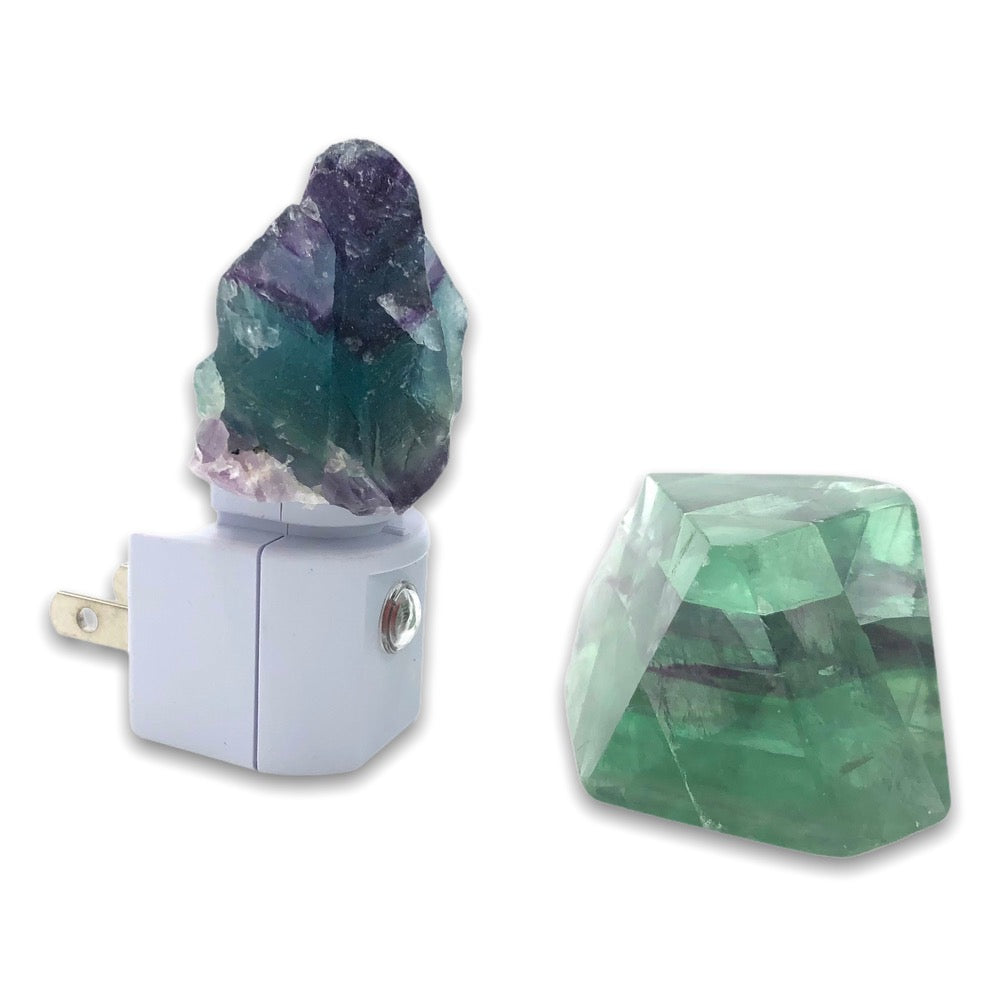 Fluorite Crystal Night Lamp | Le Petit Crystal