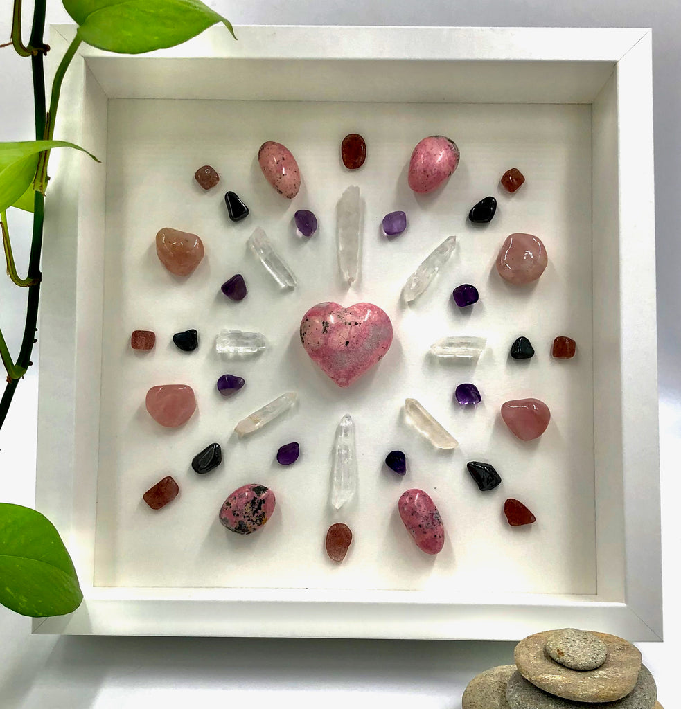 Bursting With Love Crystal Grid | Le Petit Crystal