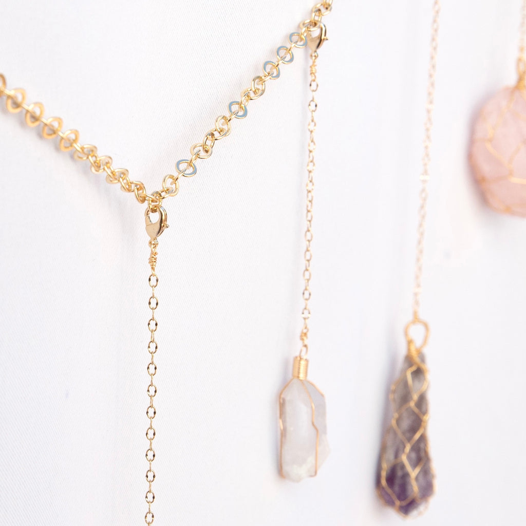 Garland / Wall Necklace - Chakra | Le Petit Crystal