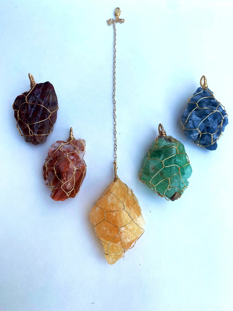 Garland / Wall Necklace - Chakra | Le Petit Crystal