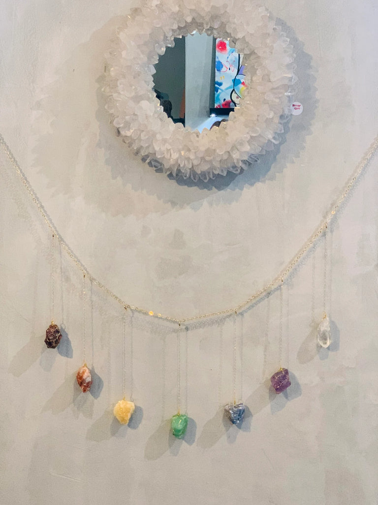 Garland / Wall Necklace - Chakra | Le Petit Crystal