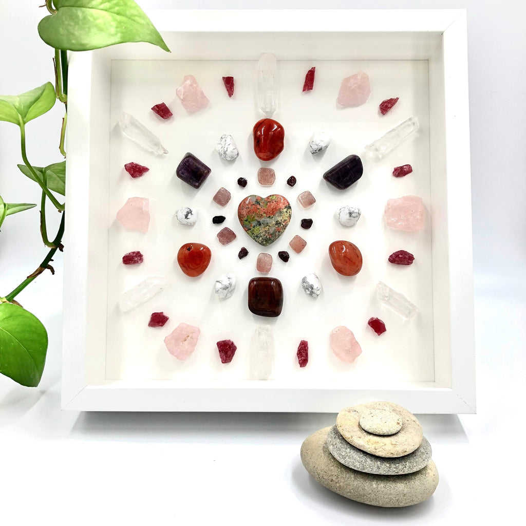 The Lovers Crystal Grid | Le Petit Crystal